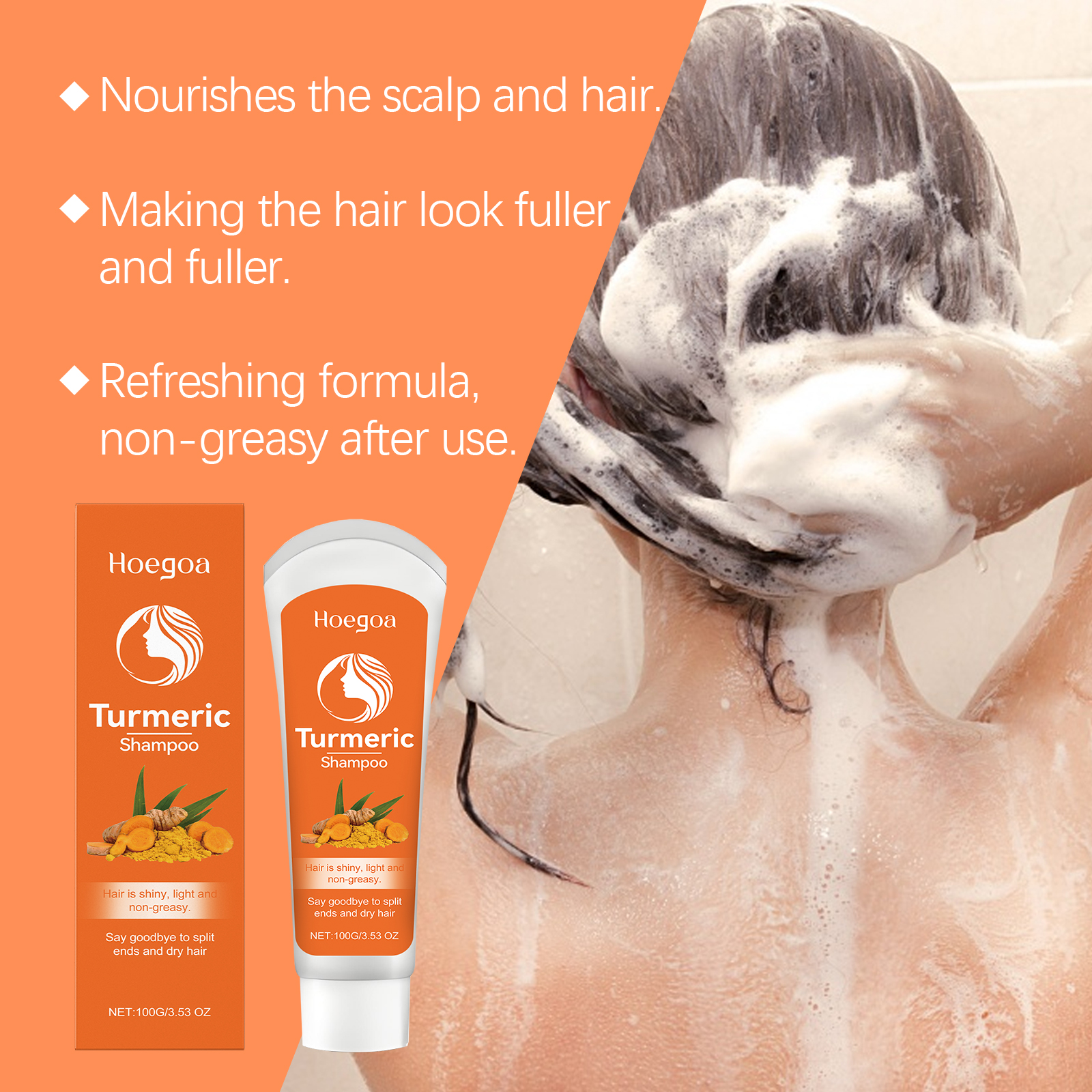 Rosemary Turmeric Shampoo Natu – Hair Care Herbal Products recenzja i cena