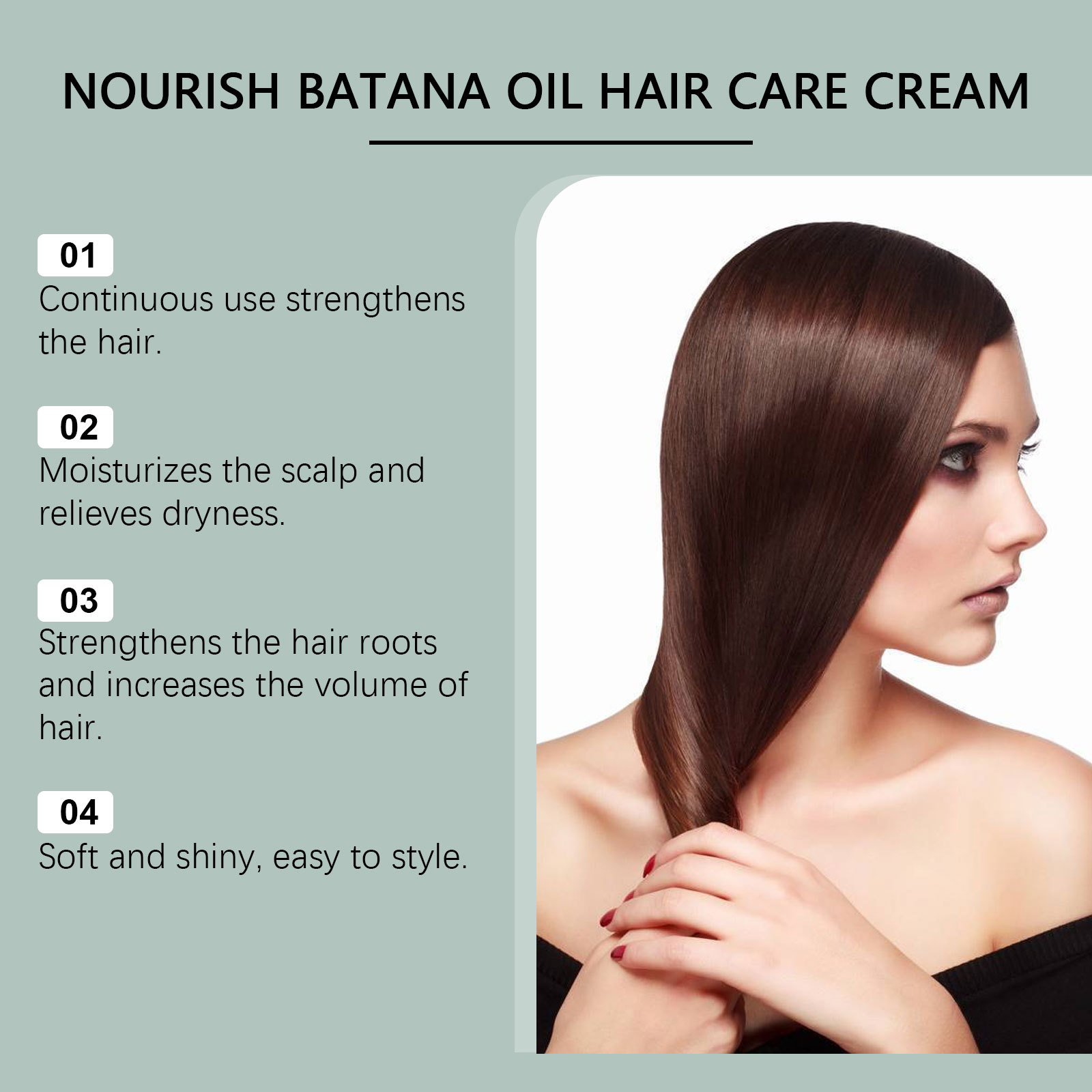 Gleamxi Nourish Batana Oil Hai – Hair Care Hair Mask recenzja i cena