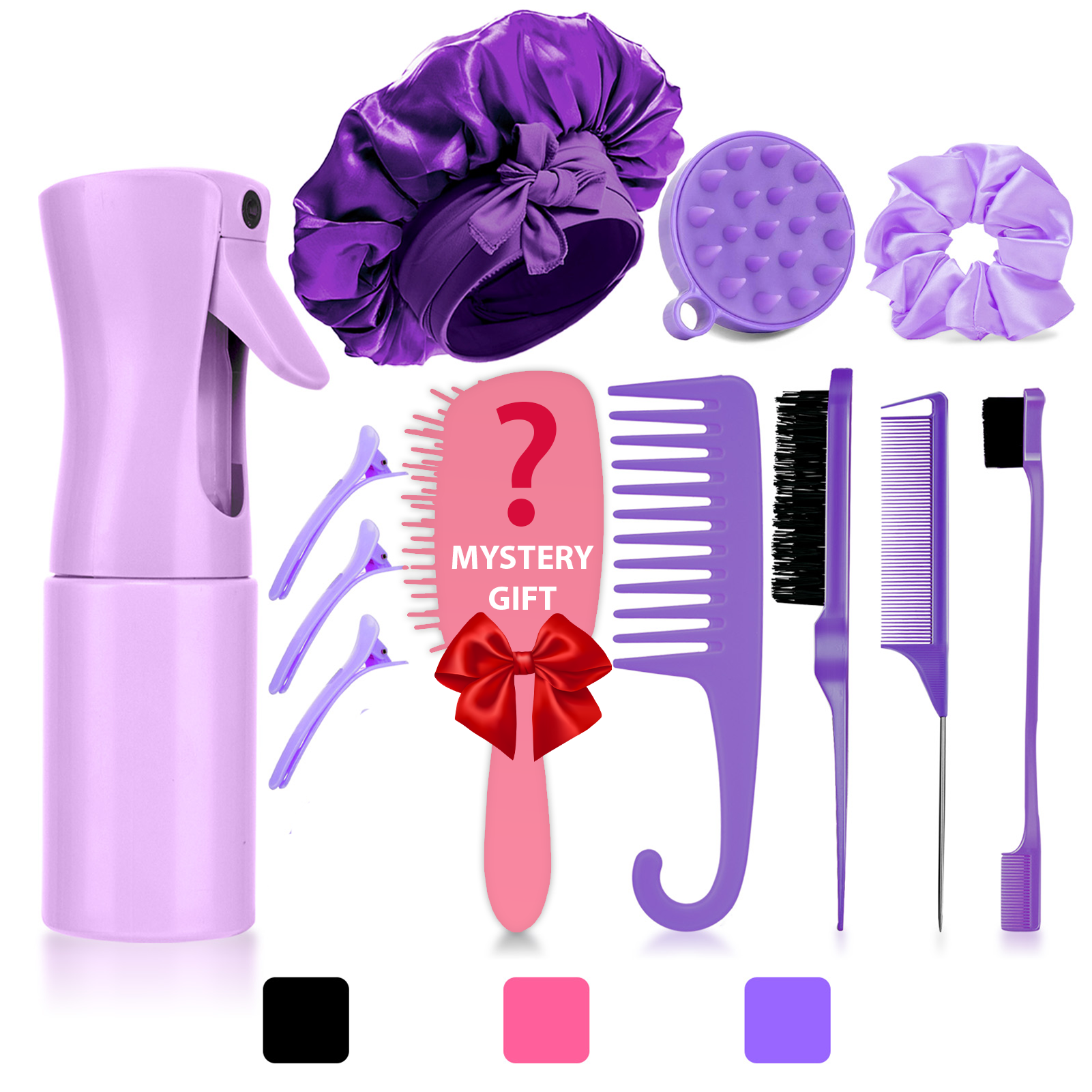 Natural Hair Care Set with Sat – Hair Care Curly Hair recenzja i cena