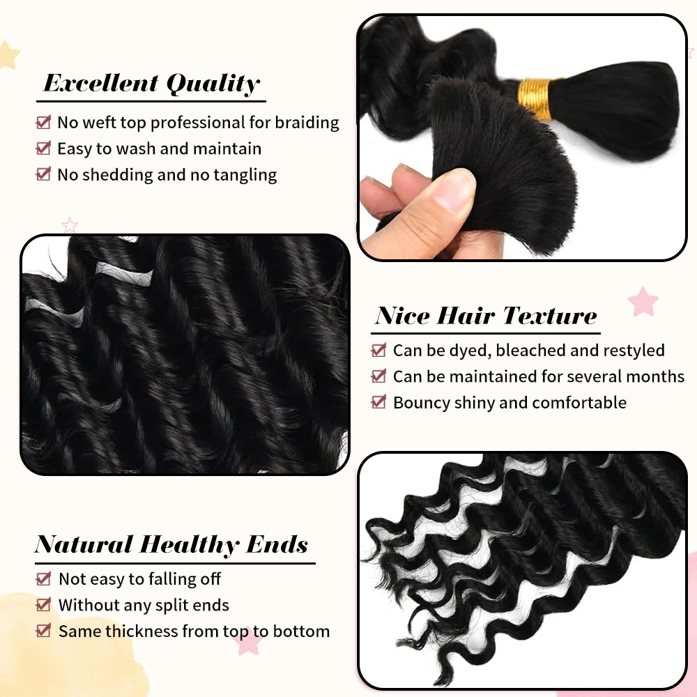 Human Braiding Hair for Boho B – Hair Care Curly Hair recenzja i cena
