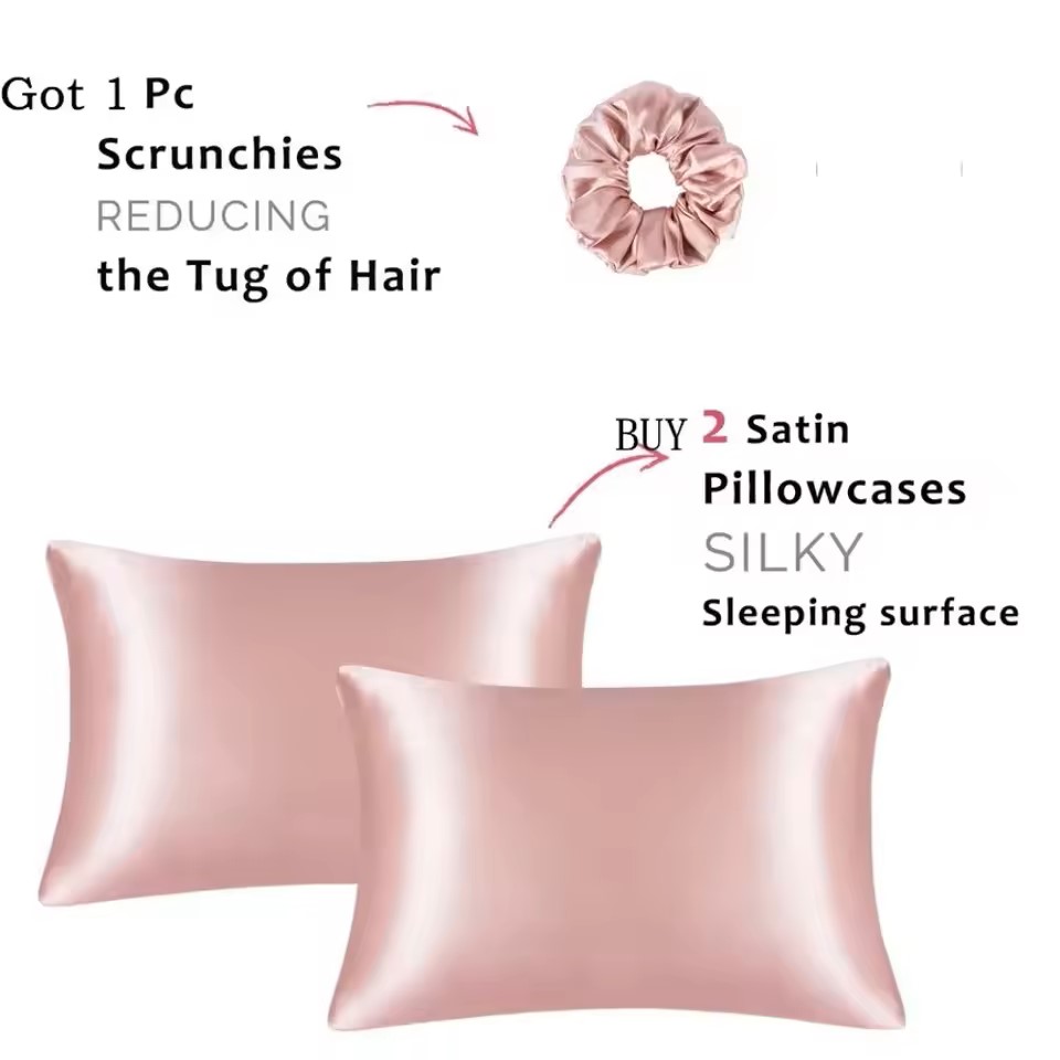 Kuup 1pcs Pillowcase Pillow Co – Satin Pillowcase Silk recenzja i cena