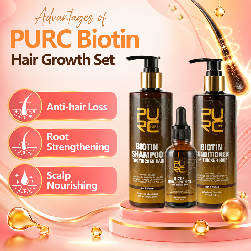 PURC Biotin Hair Growth Oil Sh – Hair Care Keratin Treatment recenzja i cena