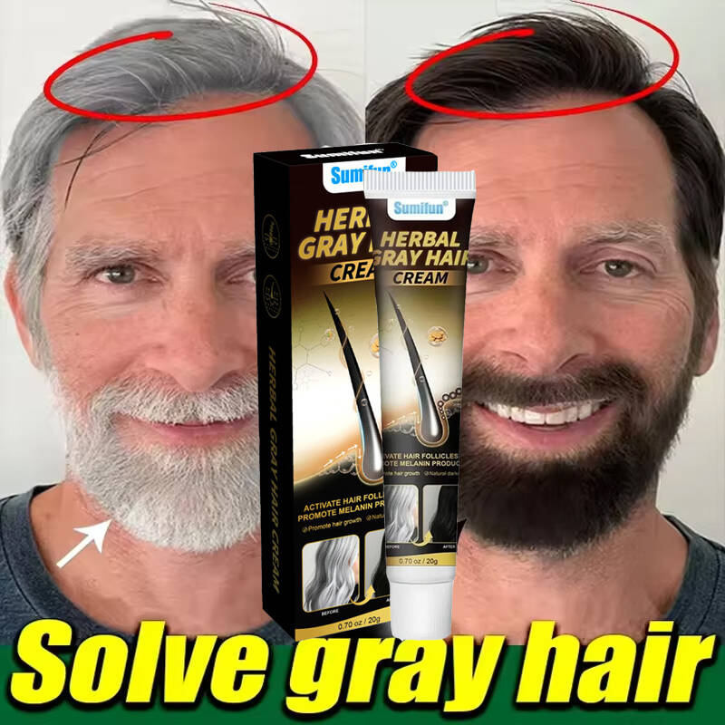Herbal Anti-grey Hair Treatmen – Hair Care Herbal Products recenzja i cena