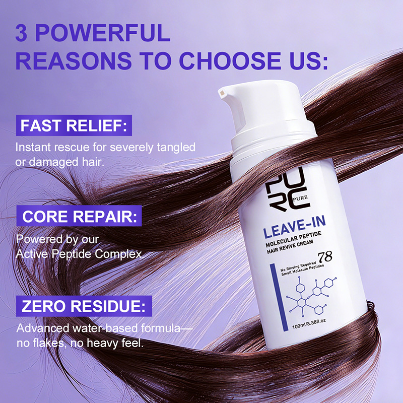 PURC Leave-In Keratin Hair Cre – Hair Care Hair Mask recenzja i cena