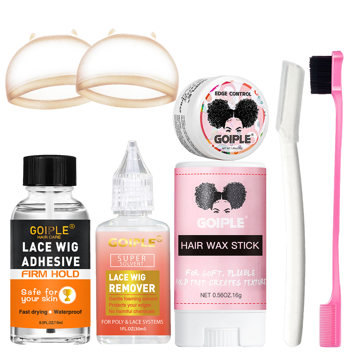 GOIPLE Lace Wig Adhesive Fast  – Edge Control Gel recenzja i cena