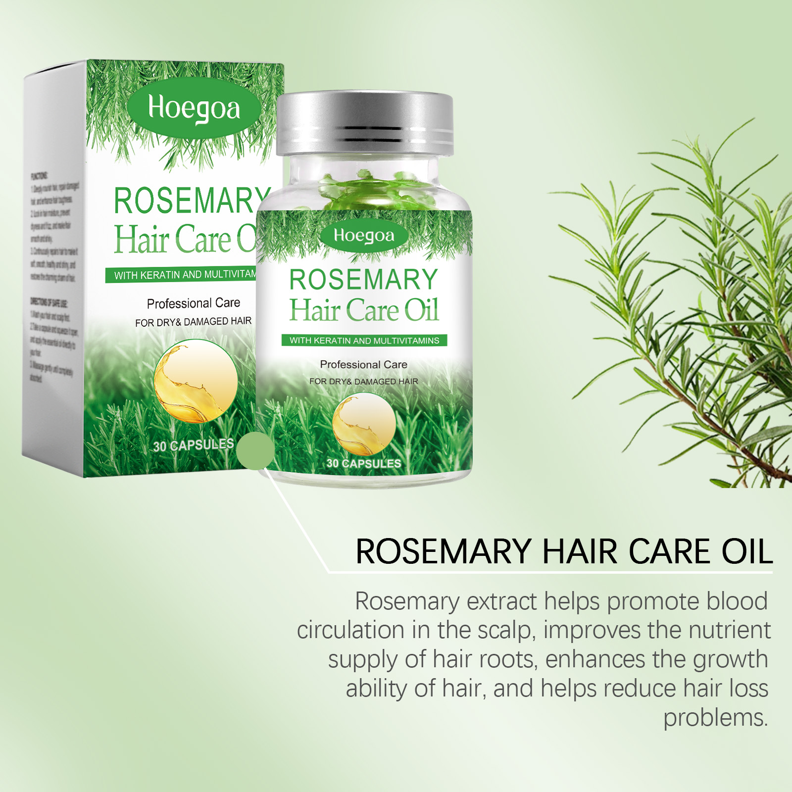 Hair Growth Essential Oil Rose – Hair Care Keratin Treatment recenzja i cena