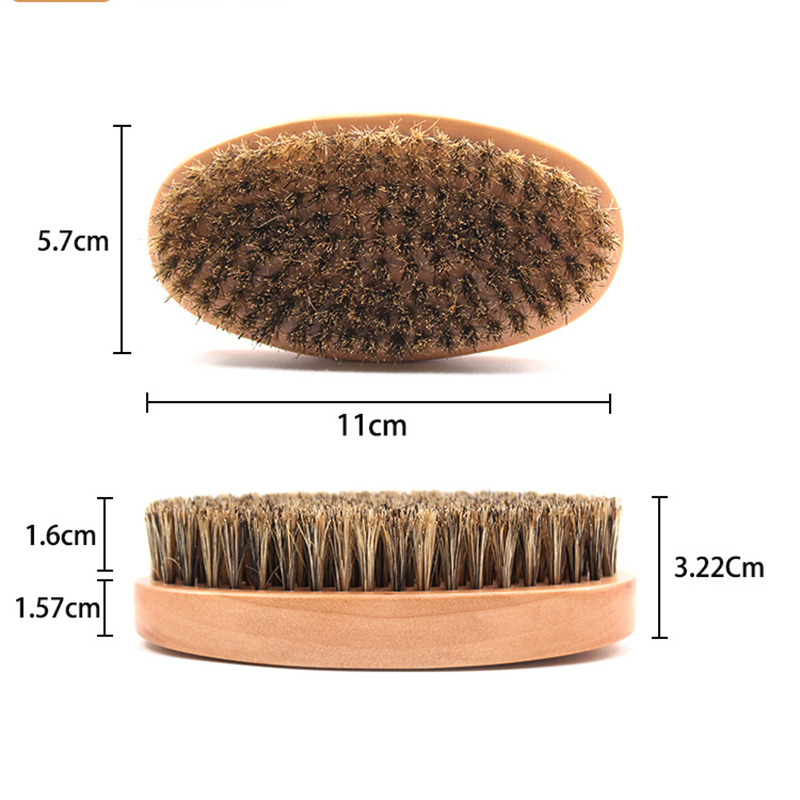 Natural Boar Bristle Beard Bru – Bamboo Hair Brush recenzja i cena