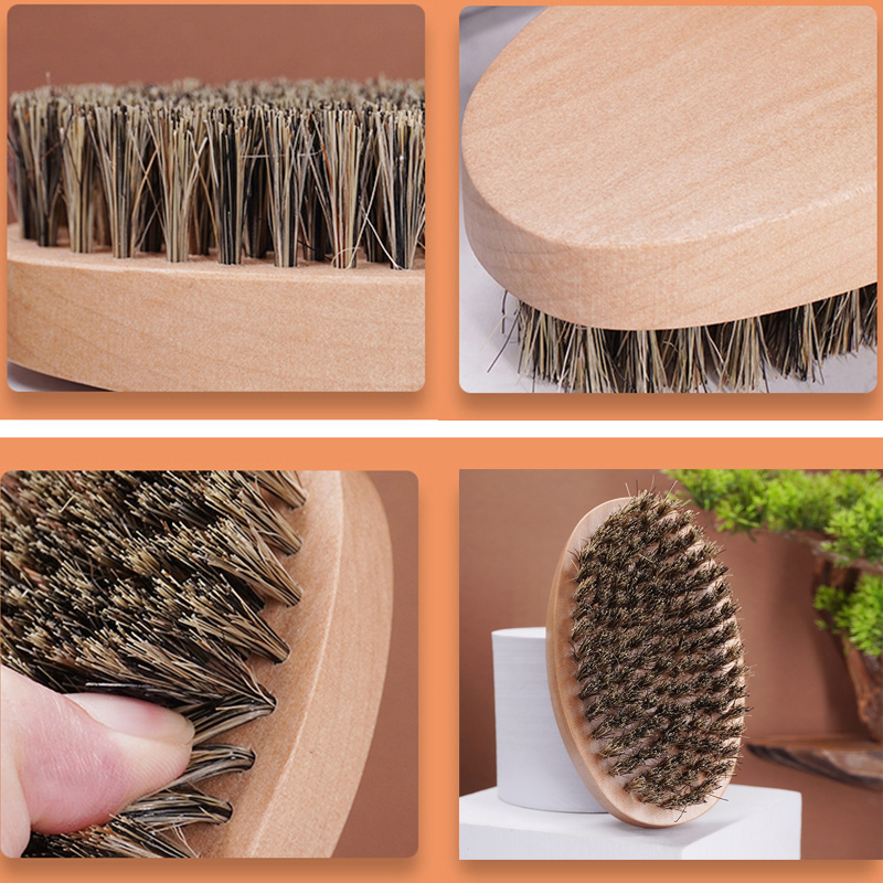Natural Boar Bristle Beard Bru – Bamboo Hair Brush recenzja i cena