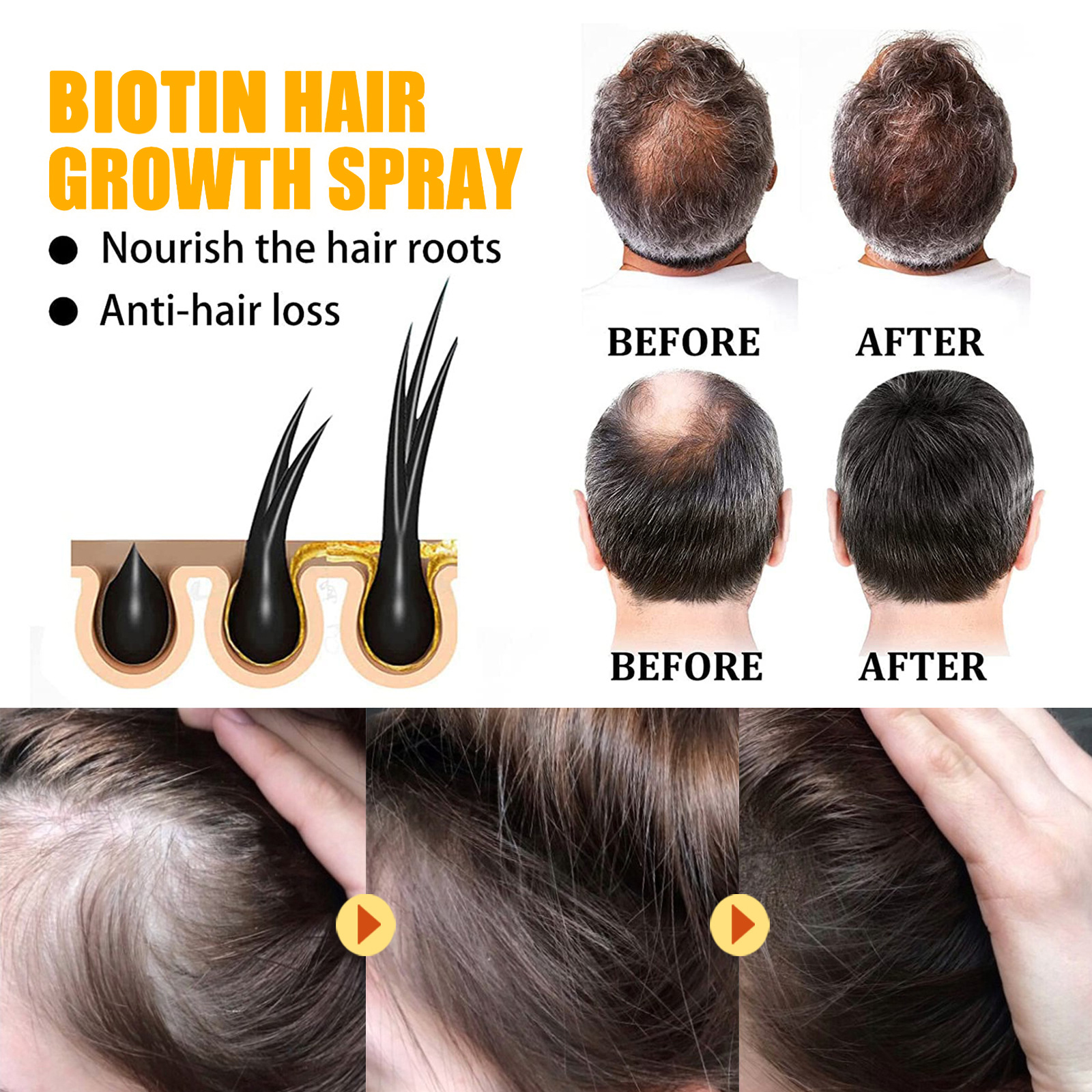 Biotin Hair Care Spray Nourish – Hair Care Essence Oil Spray recenzja i cena