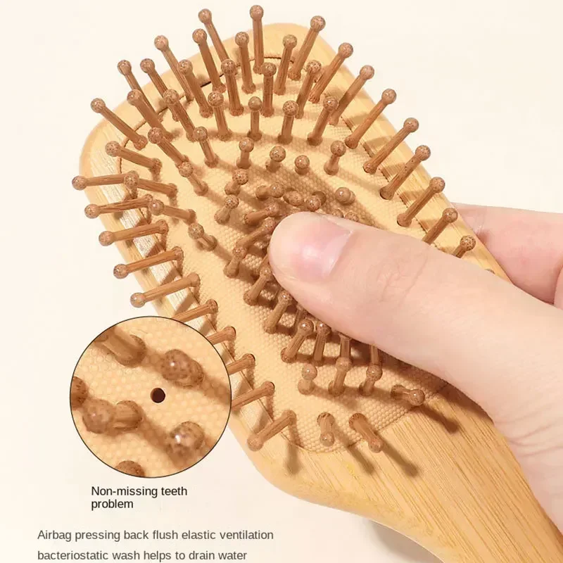 Premium Wooden Bamboo Scalp Ma – Bamboo Hair Brush recenzja i cena