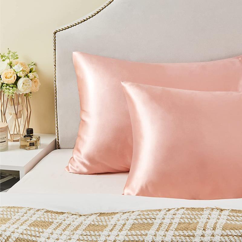 New 2pcs Nordic Pure Emulation – Satin Pillowcase Silk recenzja i cena