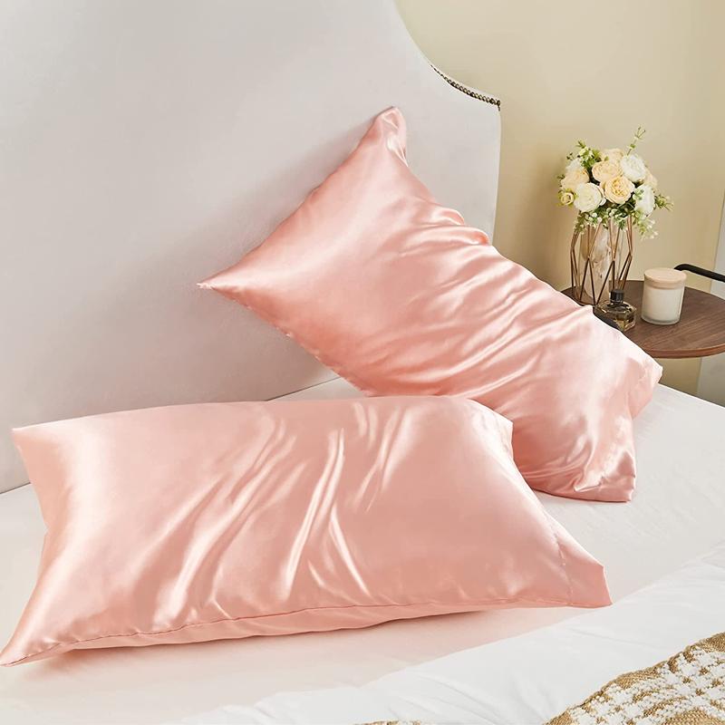 New 2pcs Nordic Pure Emulation – Satin Pillowcase Silk recenzja i cena