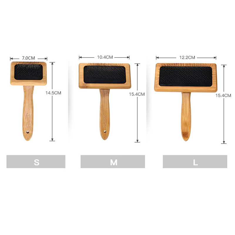 Pet Dog Brush Bamboo Comb Shed – Bamboo Hair Brush recenzja i cena