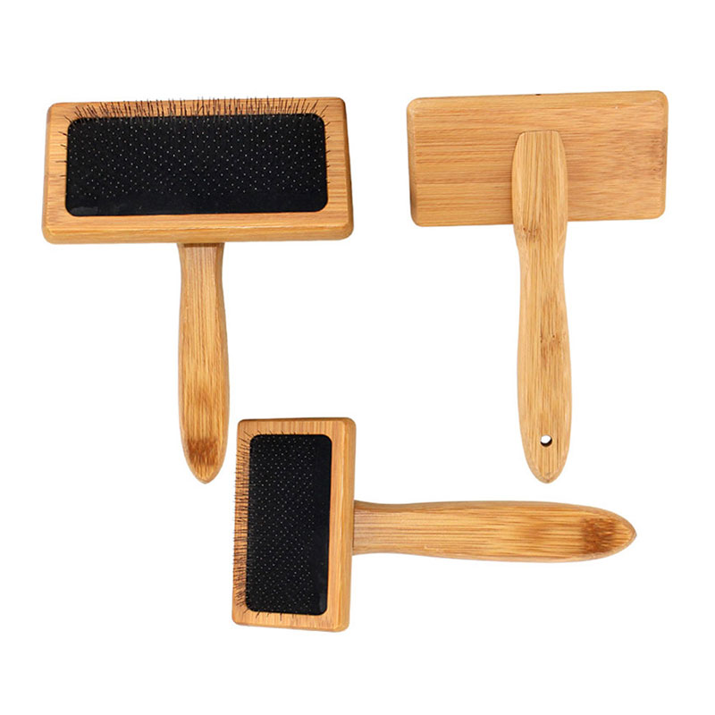 Pet Dog Brush Bamboo Comb Shed – Bamboo Hair Brush recenzja i cena