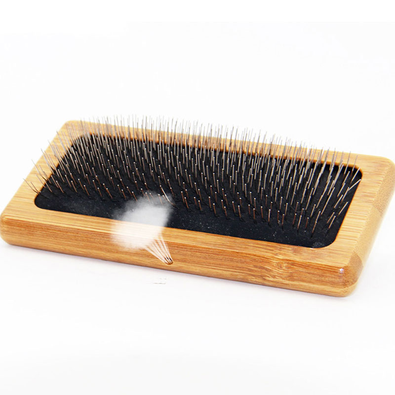 Pet Dog Brush Bamboo Comb Shed – Bamboo Hair Brush recenzja i cena